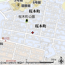 宮城県仙台市太白区桜木町20-18周辺の地図