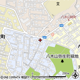 仙台八木山香澄町郵便局周辺の地図