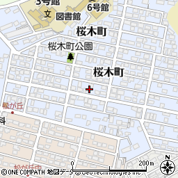 宮城県仙台市太白区桜木町20周辺の地図