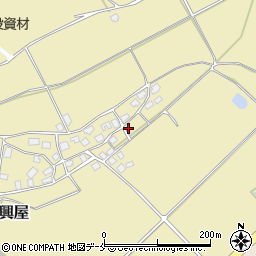 新潟県村上市西興屋420周辺の地図