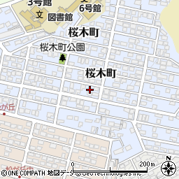 宮城県仙台市太白区桜木町20-7周辺の地図