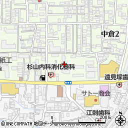 ライオンズマンション中倉周辺の地図