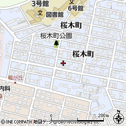 宮城県仙台市太白区桜木町20-2周辺の地図