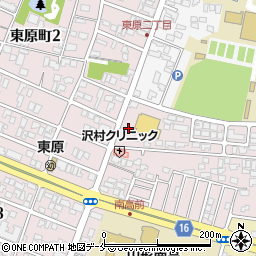 鳥長 東原店周辺の地図