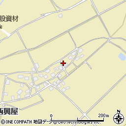 新潟県村上市西興屋550周辺の地図