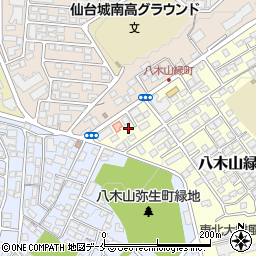 宮城県仙台市太白区八木山緑町8-37周辺の地図