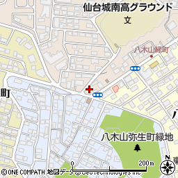 システムパーク八木山香澄町第２駐車場周辺の地図