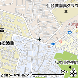 ミヤデン八木山店周辺の地図
