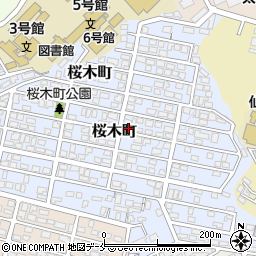 宮城県仙台市太白区桜木町26-22周辺の地図