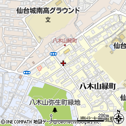 八木山緑町アパート周辺の地図