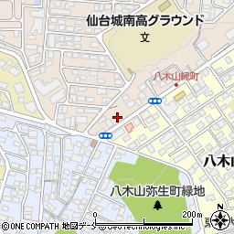 仙台南警察署八木山交番周辺の地図