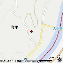 山形県西村山郡朝日町今平539周辺の地図