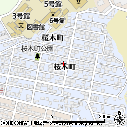 宮城県仙台市太白区桜木町18-12周辺の地図