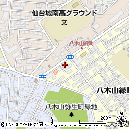 宮城県仙台市太白区八木山緑町8-40周辺の地図