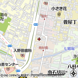 飯坂屋周辺の地図
