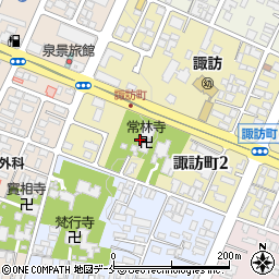 常林寺周辺の地図