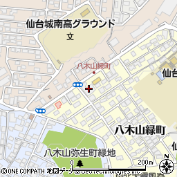 宮城県仙台市太白区八木山緑町7-30周辺の地図