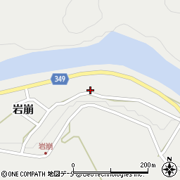 新潟県村上市岩崩271周辺の地図