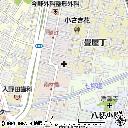 宮城県仙台市若林区穀町1周辺の地図