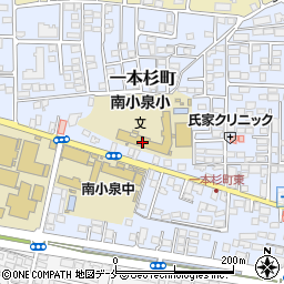 仙台市立南小泉小学校周辺の地図