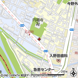 ローソン仙台土樋店周辺の地図