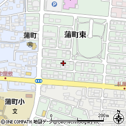 サクセス蒲町周辺の地図