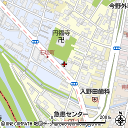 ローソン仙台土樋店周辺の地図