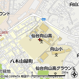 宮城県仙台市太白区八木山緑町1周辺の地図