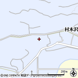 山形県山形市村木沢158周辺の地図