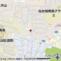 ファミリーマート八木山香澄町店周辺の地図