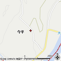 山形県西村山郡朝日町今平47周辺の地図