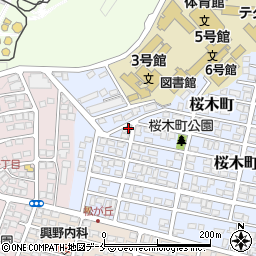 宮城県仙台市太白区桜木町5-4周辺の地図