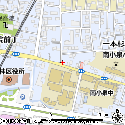 仙台アザレ販売周辺の地図