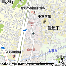 宮城県仙台市若林区穀町5周辺の地図