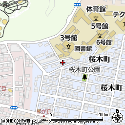 宮城県仙台市太白区桜木町3-13周辺の地図