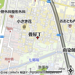 宮城県仙台市若林区畳屋丁周辺の地図