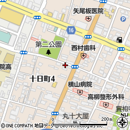 松沢花店周辺の地図