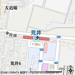 仙台市役所　交通局運転課周辺の地図