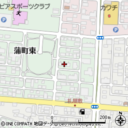 レイウッド蒲町周辺の地図