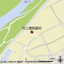 新潟県村上市西興屋938周辺の地図