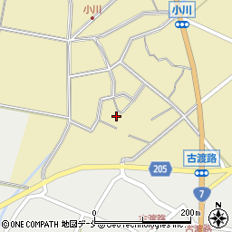 新潟県村上市小川1178周辺の地図