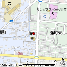 Ｋ・３蒲町東２番館周辺の地図