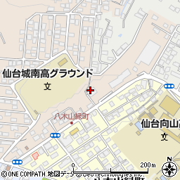 ツクイ仙台八木山周辺の地図