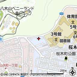 宮城県仙台市太白区桜木町1-7周辺の地図
