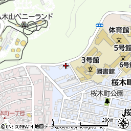 宮城県仙台市太白区桜木町1-10周辺の地図