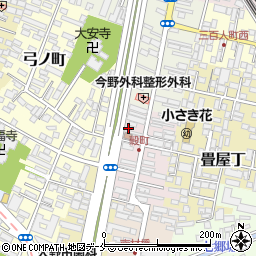 宮城県仙台市若林区穀町24周辺の地図