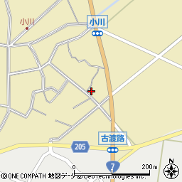 新潟県村上市小川1080周辺の地図
