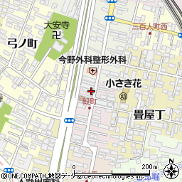 宮城県仙台市若林区穀町22-4周辺の地図