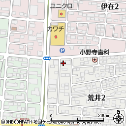 宮城県仙台市若林区荒井2丁目3-1周辺の地図