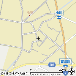 新潟県村上市小川1200周辺の地図
